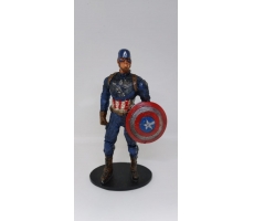 Boneco Resina CapitÃo AmÉrica 18cm