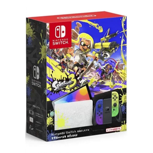 Nintendo Switch Oled - Edição Especial Splatoon 3
