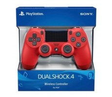 Controle Sony Wireless Ps4 - Magma Red