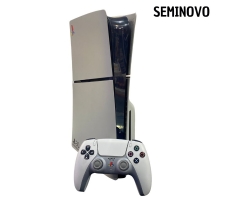 AP PLAYSTATION 5 SLIM DISK C/ FACE PLATE 30 ANOS SEMINOVO