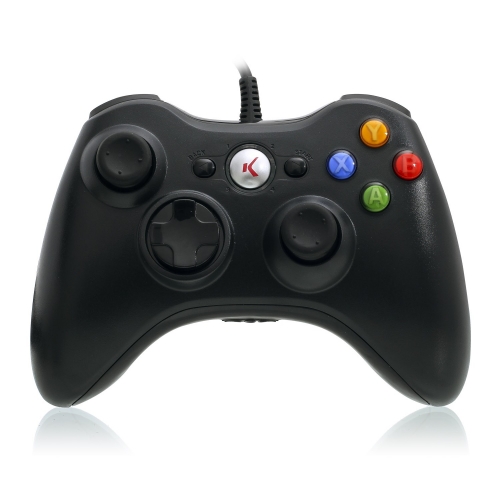 Controle Usb Com Fio Para Xbox 360 Knup