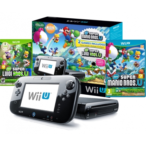 Nintendo Wii U 32gb + 2 Jogos