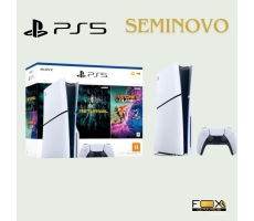 Playstation 5 Slim 1tb Fisico E Digital Seminovo