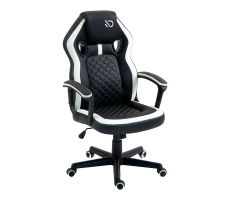 Cadeira Gamer Duex Vortex Preto Com Branco