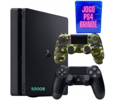 Bundle Promocional Playstation 4 Slim 500gb - Seminovo