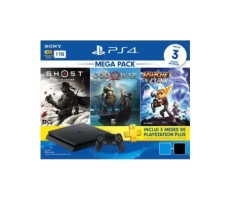 Playstation 4 Slim 1tb Bundle 3 Jogos Seminovo