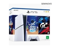 AP PLAYSTATION 5 SLIM 1TB FISICO + ASTRO BOT + GRAN TURISMO 7 seminovo